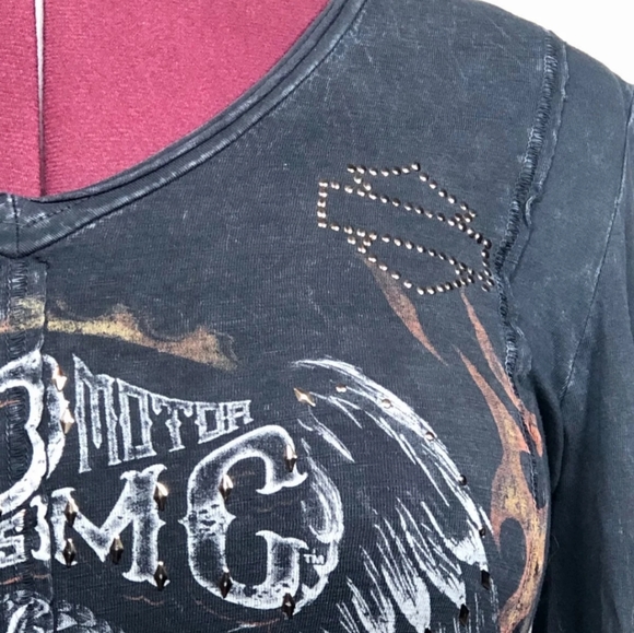 Harley-Davidson Eagle Long Sleeve Tee - Picture 6 of 8